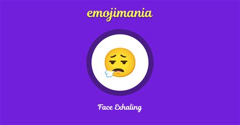 😮‍💨 Face Exhaling emoji Copy & Paste - Emojimania