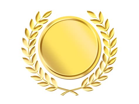 Gold Medal PNG Transparent Images