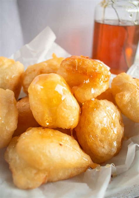 Loukoumades - Greek Honey Balls (Easy Homemade Donuts) - Real Greek Recipes