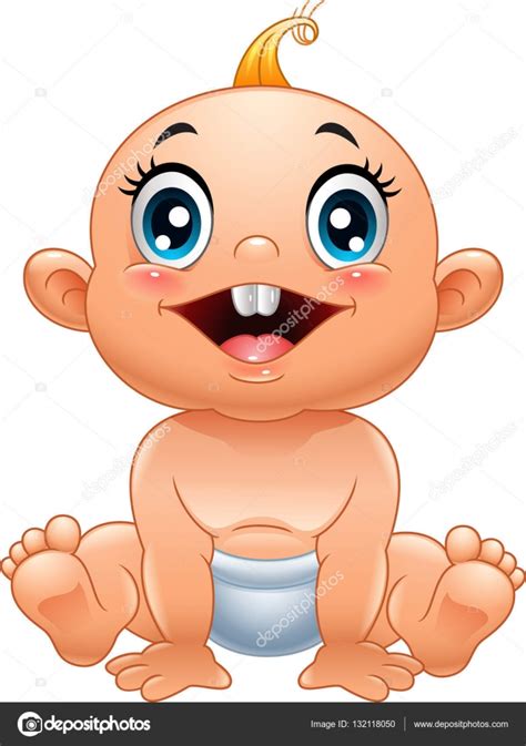 Cartoon cute baby Stock Vector Image by ©dreamcreation01 #132118050