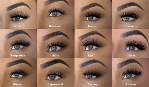 Famous Different Types Of Eyelash Extensions Styles PNG ...