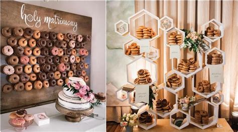 25 Donut Wall Wedding Ideas for Reception 2024 | DPF