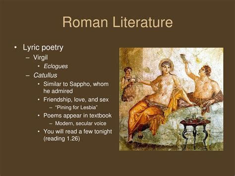 PPT - Roman Literature PowerPoint Presentation, free download - ID:5503084