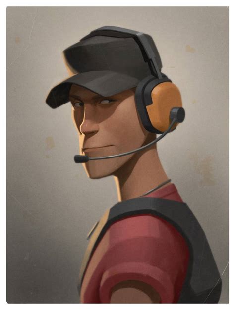 Scout Tf2 Fan Art