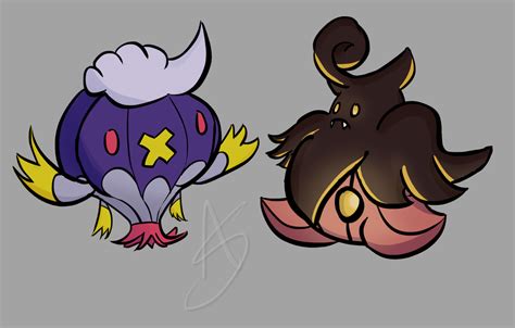 Drifblim and Pumpkaboo by Alex321432 on DeviantArt