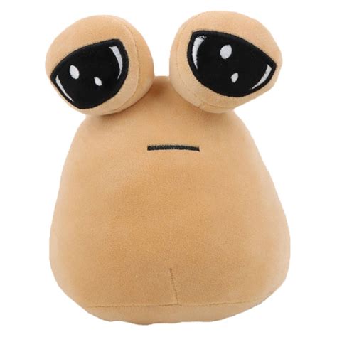 Jacky Hot Game My Pet Alien Pou Plush Toy Furdiburb Emotion Alien ...