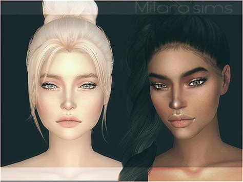 Mia Skin Overlay | The sims 4 skin, Sims hair, Sims 4