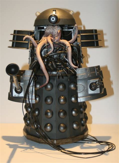 Classic Dalek with Mutant by SizGarfin on DeviantArt