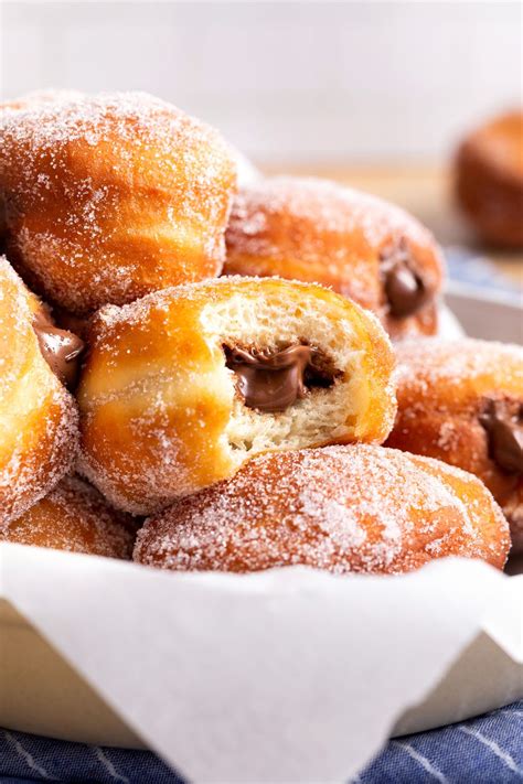 Chocolate-Filled Donuts