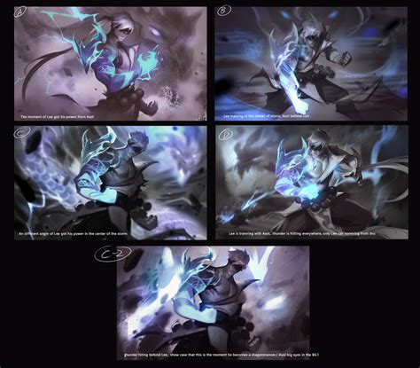 ArtStation - Dragonmancer Lee Sin for The League of Legends , Chengwei ...