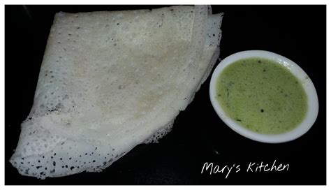 Perfect dosa recipe - Mary's Kitchen