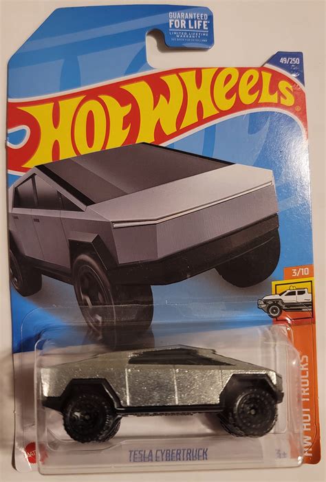 Hot Wheels 2022 Tesla Cybertruck 49/250 HW Hot Trucks: Buy Online in ...