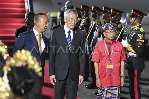 KEDATANGAN PERDANA MENTERI SINGAPURA DI BALI | ANTARA Foto