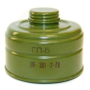 GP-5 Gas Mask Filter | Soviet Russian Army