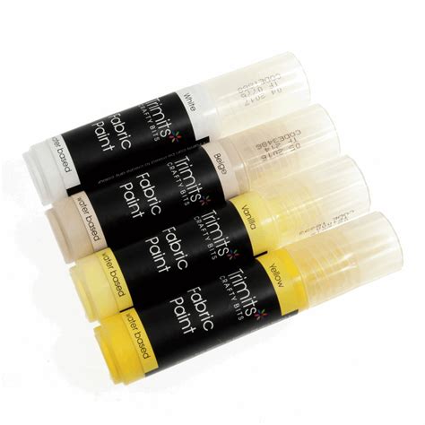 Fabric Paint: Pen: 20ml: Yellow - Trimits - Groves and Banks