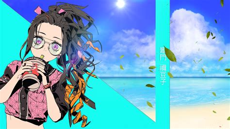 Nezuko Kamado Cool Art Wallpaper, HD Anime 4K Wallpapers, Images and ...