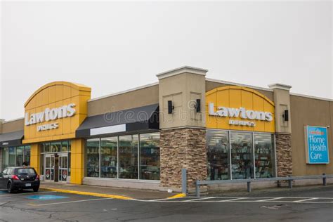 Lawtons Drugs Pharmacy Store Front. a Canadian Drug Store Chain Owned ...