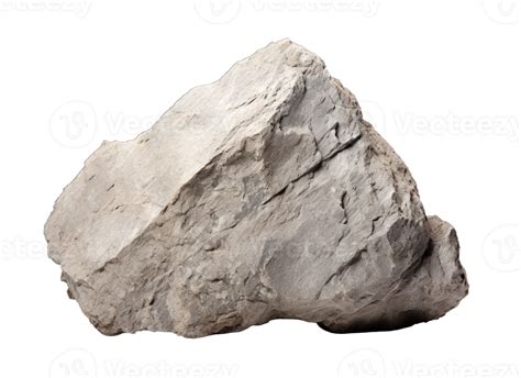 Rock stone boulder isolated on transparent background. PNG file, cut ...