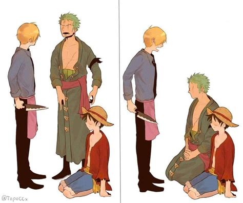 Zoro X Sanji X Luffy