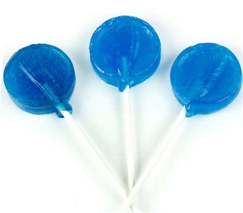 Bulk Blue Raspberry-Flavored Blue Lollipops • Oh! Nuts®