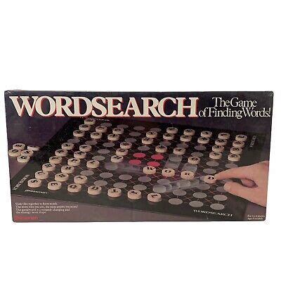 VTG PRESSMAN WORDSEARCH Board Game Word Search The Game of Finding ...