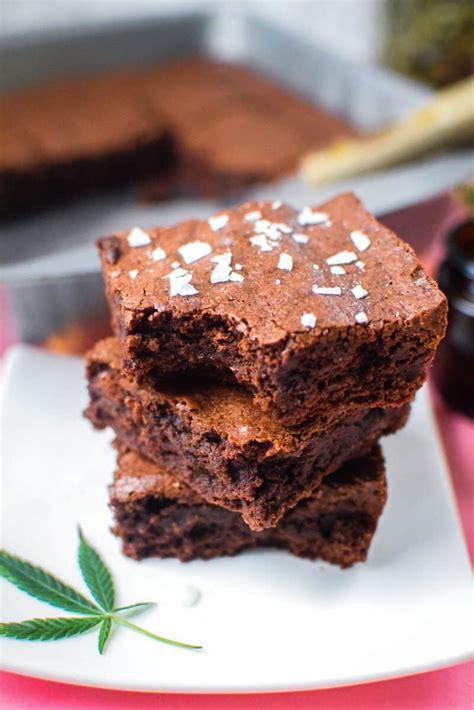 Easy Weed Brownies Recipe » Emily Kyle Nutrition