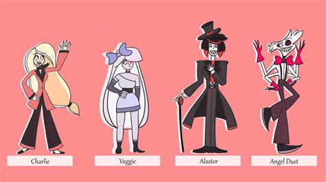 Hazbin Hotel As Humans