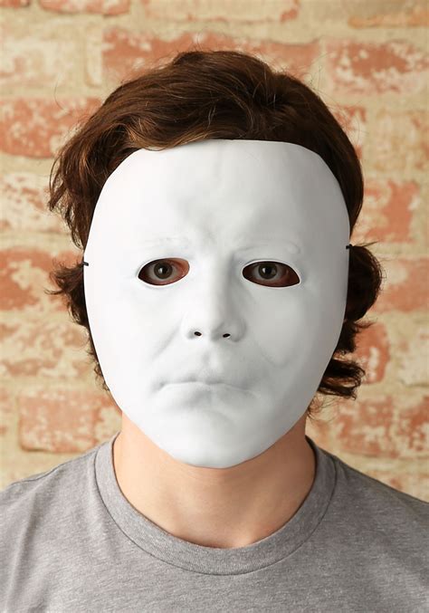 Halloween Michael Myers Vacuform Mask for Adults