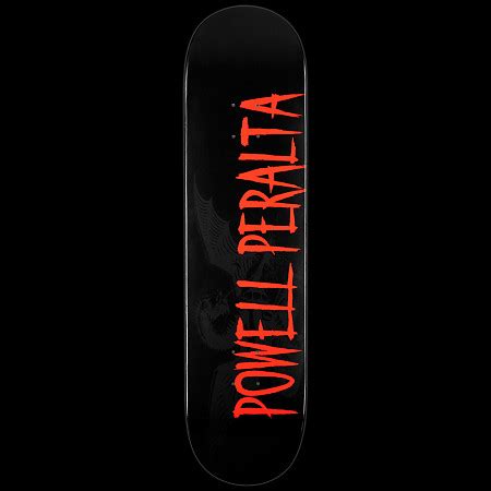 Powell Peralta LIGAMENT Logo Skateboard Deck Black - 8.25 x 32.5 ...