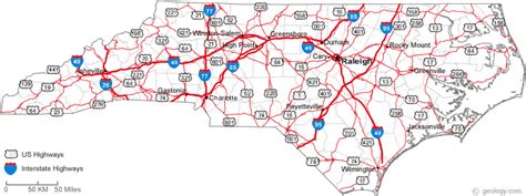 Map of North Carolina