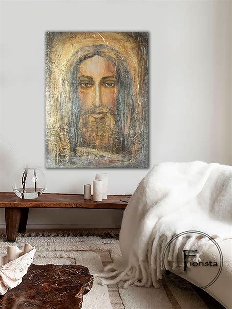 Christ Art Religious Art Christian Wall Art Spiritual Wall | Etsy