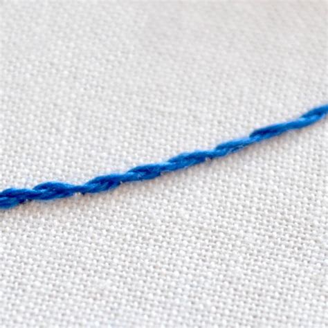 stem stitch - video tutorial