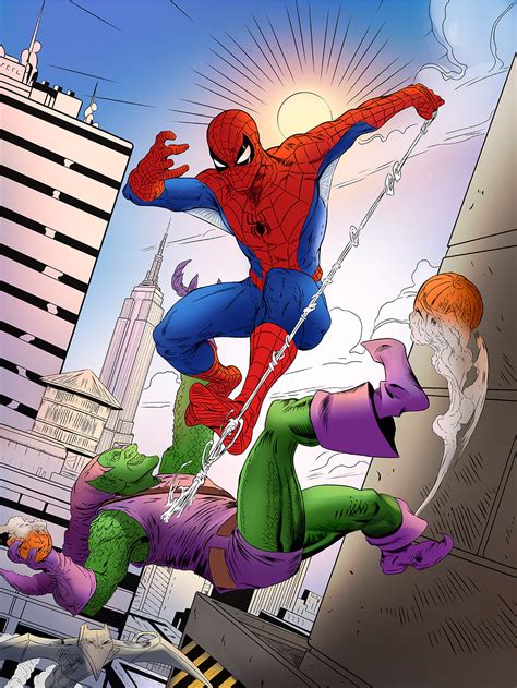 Spider-Man vs. Green Goblin on Behance