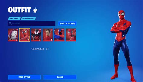 Fortnite: All Spiderman Outfits | Ranked