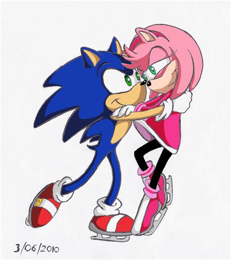 Sonic and Amy by FullRings on DeviantArt