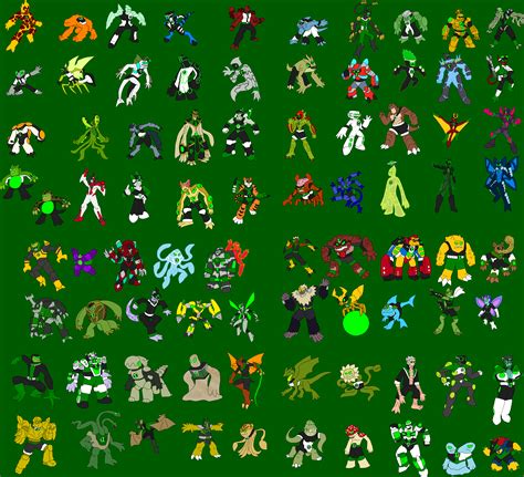 Ben 10 Omniverse Sprites