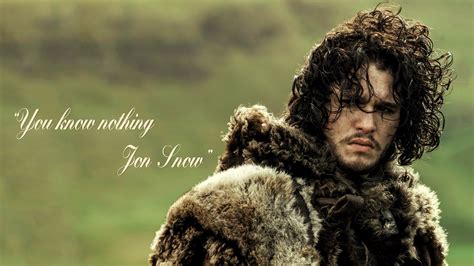 You Know Nothing, Jon Snow by btica33 on DeviantArt