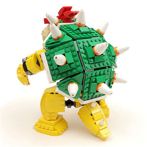 Instructions/Parts List for Custom LEGO Nintendo Bowser Figure – Build ...