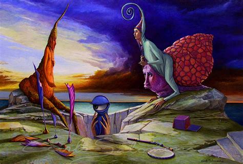 Surrealism: paintings by the artist Carlo Salomoni, Italy – Artsy Nature