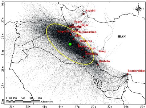 The analysis of the 287 backward trajectories by the HYSPLIT model for ...