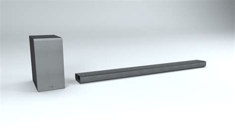 LG Sound Bar free 3D model | CGTrader