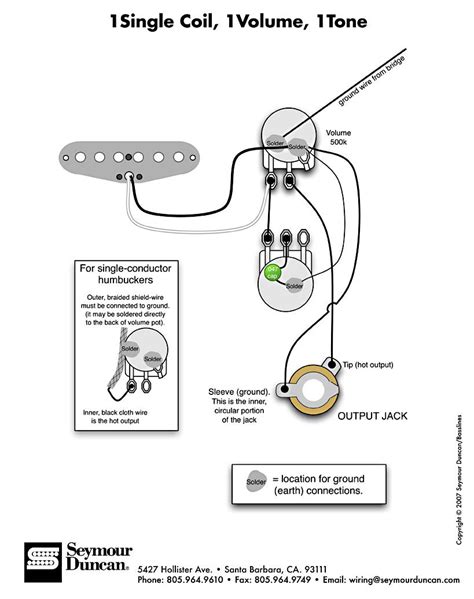 Acoustic Pickup Wiring Diagrams