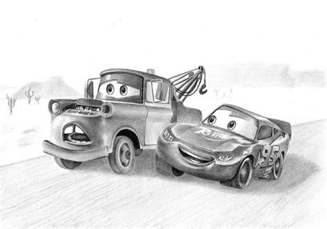 Mater and McQueen by FlashofWildfire on DeviantArt