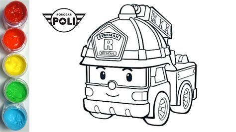 Mewarnai Robocar Poli Mewarnai Gambar Apel - IMAGESEE