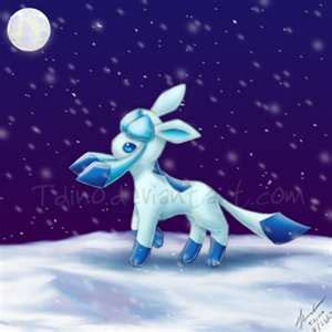 My Shiny Glaceon Drawing - ice type pokemon Fan Art (23548686) - Fanpop