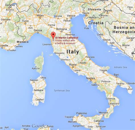 Where is Lucca on map of Italy