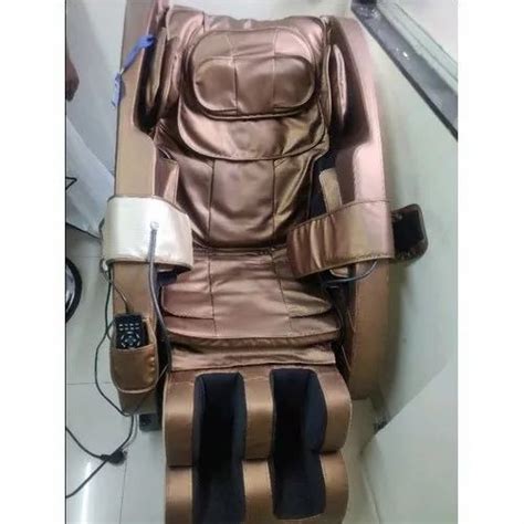 Brown Pu Leather Fully Massage Salon Chair, For Saloon, Portable at Rs ...