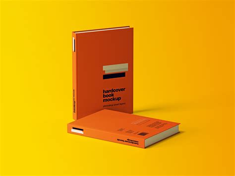 Two Hardcover Books Free Mockup – Free Mockup