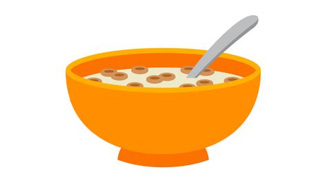 Cartoon Bowl Of Cereal Clipart | Free download on ClipArtMag