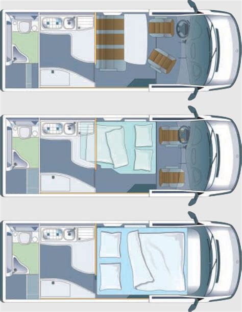 Floor Plan Sprinter Camper Van With Bathroom - Bathroom Poster